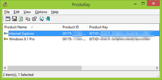 Как узнать ключ установленной Windows 8 и 8.1