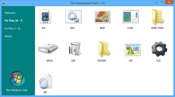 Восстановление ассоциации файлов в Windows 7 и 8