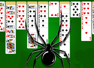 Правила игры в пасьянс паук