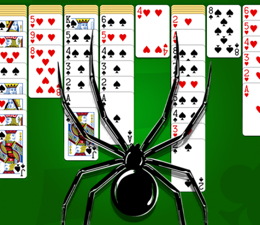 Правила игры в пасьянс паук