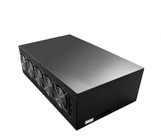 Nvidia GPU 1160 6GB x8 — ферма для майнинга