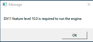Как исправить DX11 feature level 10.0 is required to run the engine или DX11 feature level 11.0 is required