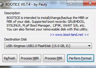 Установка Windows XP с флешки