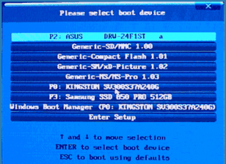 Загрузка с флешки в БИОС и UEFI