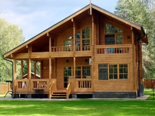 Натуральность, природная чистота — преимущества строительства домов из бруса