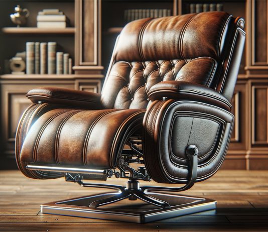 Особенности конструкции кожаных реклайнеров и советы по их выбору
