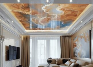 Натяжные потолки: Современное решение для любого интерьера