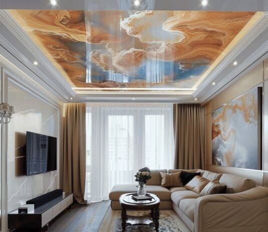 Натяжные потолки: Современное решение для любого интерьера