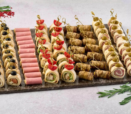 Мини-рулетики и другие закуски для незабываемого фуршета