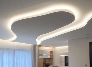 Натяжные потолки: выбор, установка и преимущества