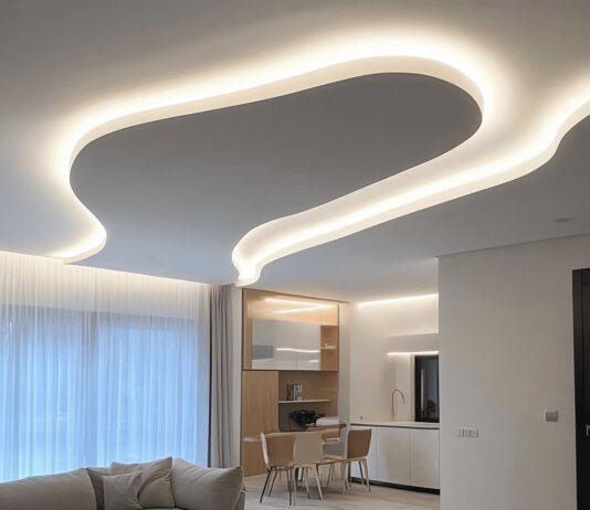 Натяжные потолки: выбор, установка и преимущества