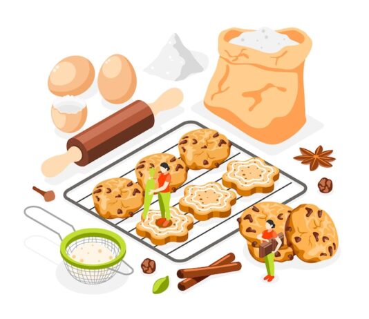 Рецепт домашнего печенья на газу в форме