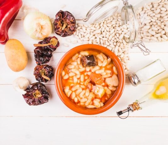 Суп из фасоли и свинины