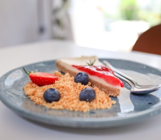 Чизкейк без выпечки с творожным сыром и желатином