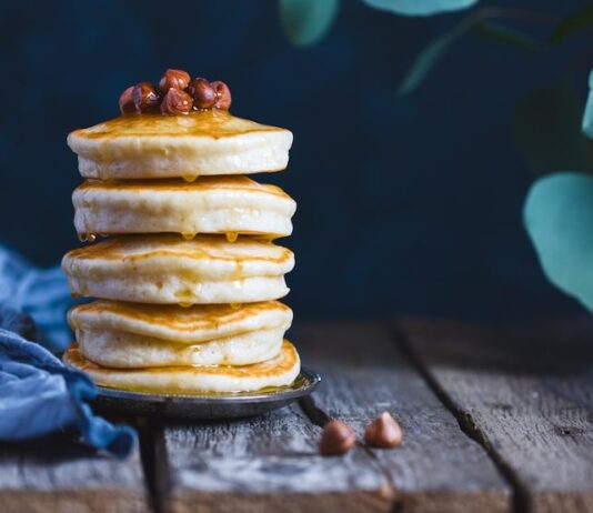 Пышные оладушки на кефире без дрожжей