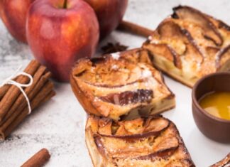 Яблочные рецепты из слоеного теста