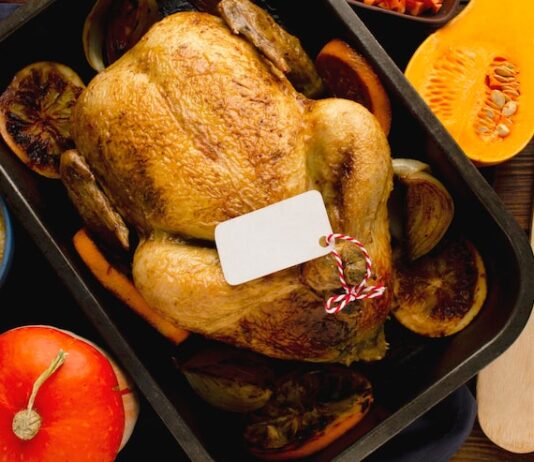 Время запекания картошки с курицей в духовке в пакете