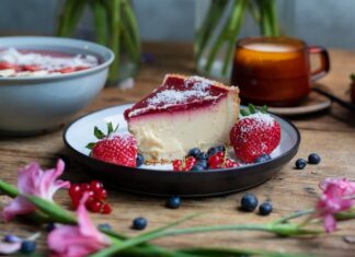 Творожный чизкейк без выпечки