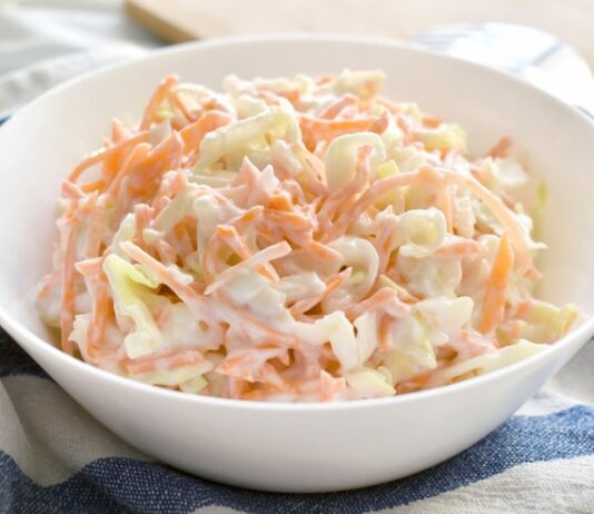 Редька и морковь с майонезом и чесноком