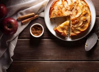 Пышная Шарлотка с Яблоками в Духовке