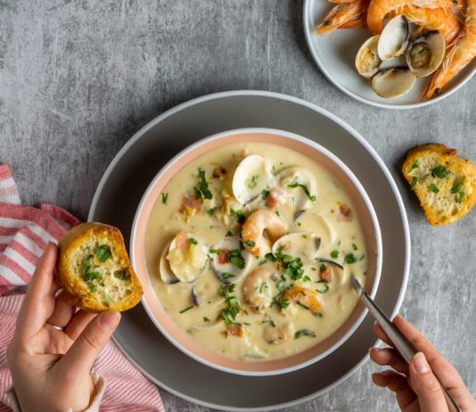 Постный суп с шампиньонами и картофелем