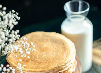 Блины на кефире с кипятком: рецепт