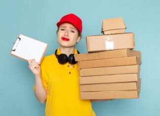 Размер посылки в сортировочном центре