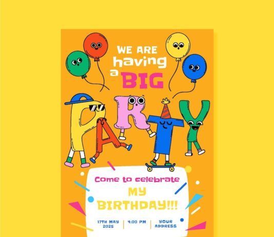 Прикольные приглашения на день рождения для друзей