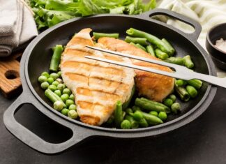 Приготовление куриного филе в сливочном соусе на сковороде