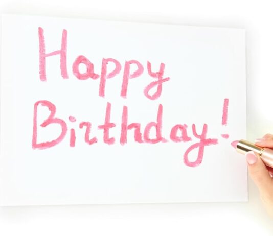 Создайте идеальную подпись к открытке на свой день рождения