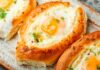 Хачапури по-аджарски: рецепт лодочек с сыром и яйцом