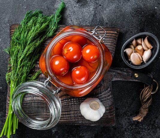 Помидорный Горлодёр с Чесноком на Зиму