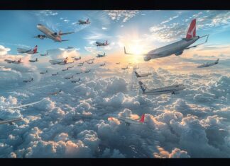 Видеть во сне много самолетов в небе