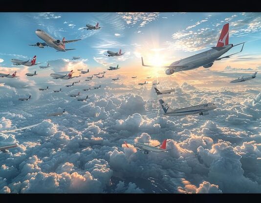 Видеть во сне много самолетов в небе