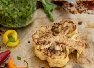 Вкусная цветная капуста на сковороде: пошаговый рецепт