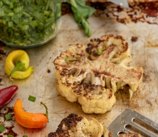 Вкусная цветная капуста на сковороде: пошаговый рецепт