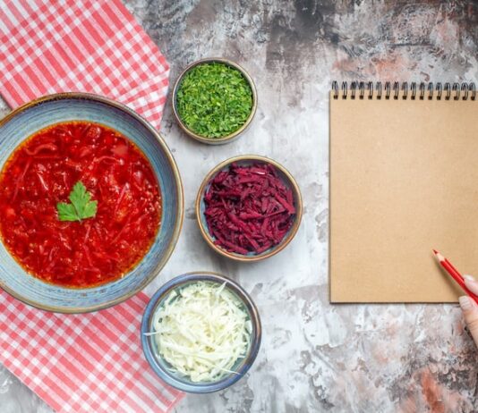 Классический украинский борщ с мясом: пошаговый рецепт