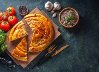 Классический осетинский пирог с мясом в духовке: пошаговый рецепт