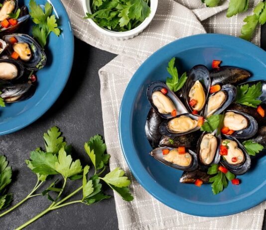 Рецепты приготовления мидий в раковинах