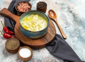 Щи из свежей капусты без мяса