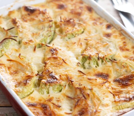 Запеканка из кабачка в духовке