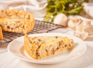 Рецепт пирога с курицей и грибами