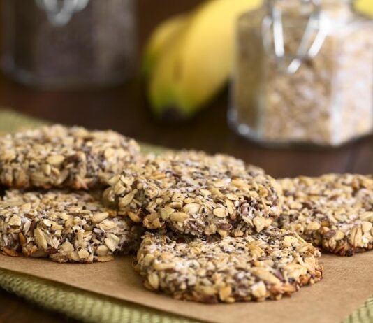 Овсяное печенье с бананом: простой рецепт