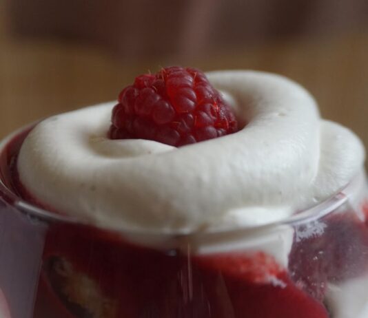 Творожное суфле с желатином без выпечки