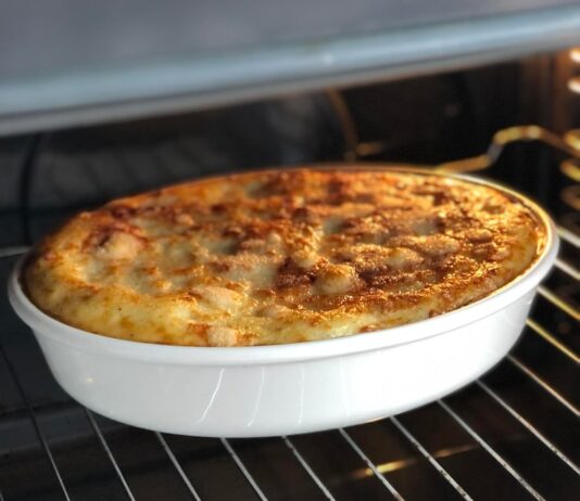 Мясной пирог с картошкой в духовке