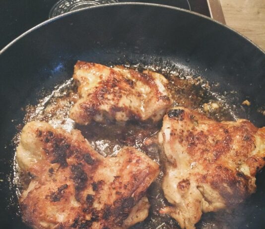 Куриное филе на сковороде: рецепт кусочками