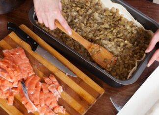 Красный окунь в духовке: пошаговый рецепт