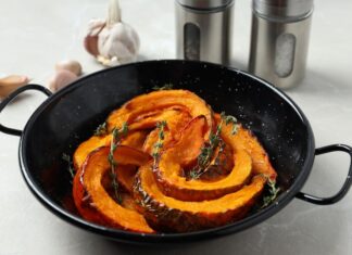 Тыква в духовке: рецепты запеченной в кусочках