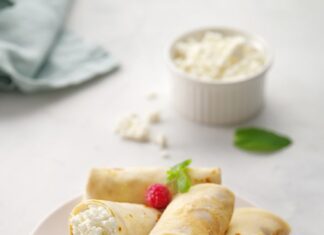 Налистники с творогом: рецепт