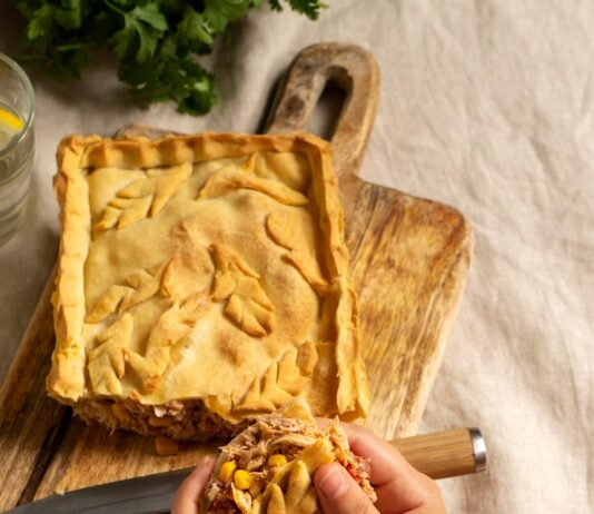 Рецепт пирога с мясом и грибами